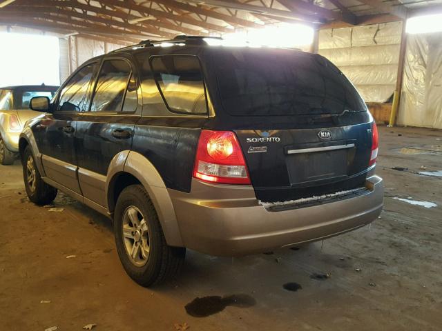 KNDJC733565572090 - 2006 KIA SORENTO EX TWO TONE photo 3