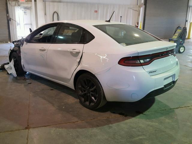 1C3CDFFA9GD820315 - 2016 DODGE DART SXT S WHITE photo 3