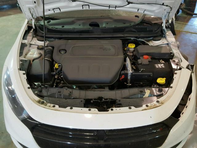 1C3CDFFA9GD820315 - 2016 DODGE DART SXT S WHITE photo 7