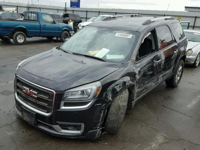 1GKKRNEDXGJ152660 - 2016 GMC ACADIA SLE BLACK photo 2