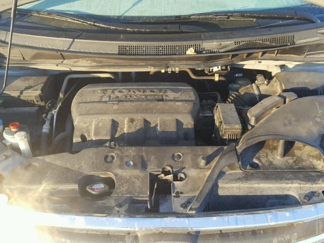 5FNRL5H64BB034824 - 2011 HONDA ODYSSEY EX SILVER photo 7