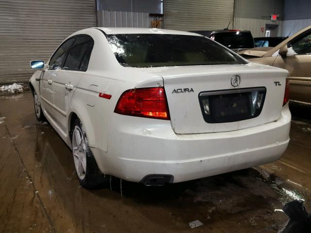 19UUA66234A043193 - 2004 ACURA TL WHITE photo 3