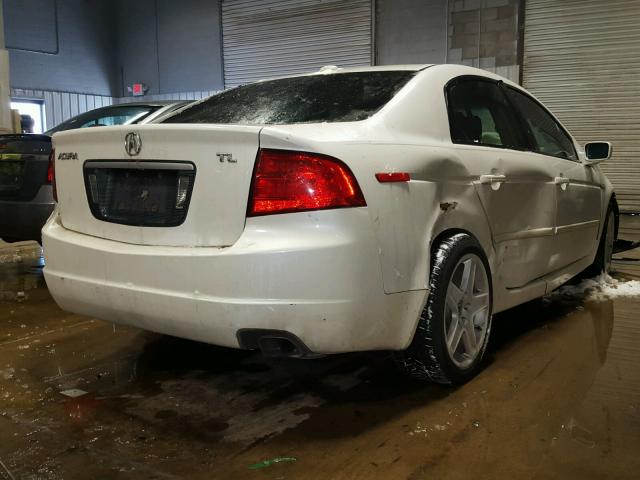 19UUA66234A043193 - 2004 ACURA TL WHITE photo 4