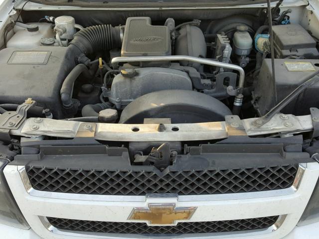 1GNDT13S682222173 - 2008 CHEVROLET TRAILBLAZE WHITE photo 7