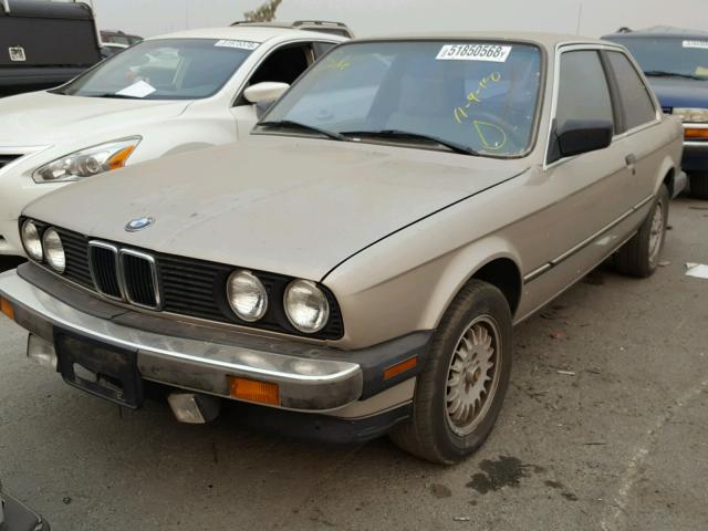 WBAAB6409G1214403 - 1986 BMW 325 E AUTO GOLD photo 2