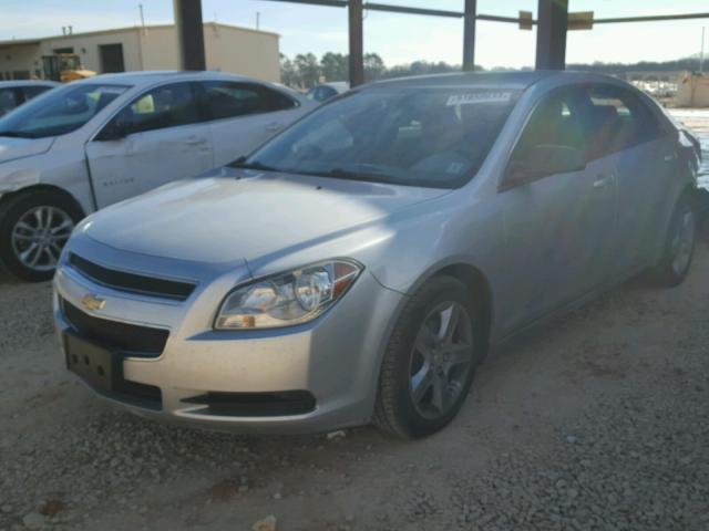 1G1ZA5E00AF290371 - 2010 CHEVROLET MALIBU LS SILVER photo 2