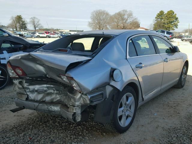 1G1ZA5E00AF290371 - 2010 CHEVROLET MALIBU LS SILVER photo 4