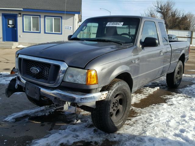 1FTZR45E14PA14639 - 2004 FORD RANGER SUP BLACK photo 2