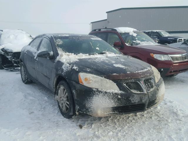 1G2ZF58B374268234 - 2007 PONTIAC G6 VALUE L BLACK photo 1