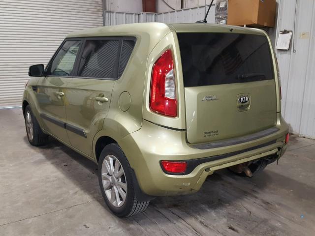 KNDJT2A60D7576758 - 2013 KIA SOUL + GREEN photo 3