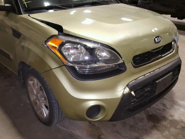 KNDJT2A60D7576758 - 2013 KIA SOUL + GREEN photo 9