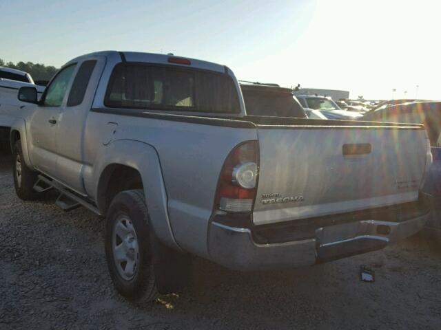 5TETU4GN3AZ720159 - 2010 TOYOTA TACOMA PRE GRAY photo 3