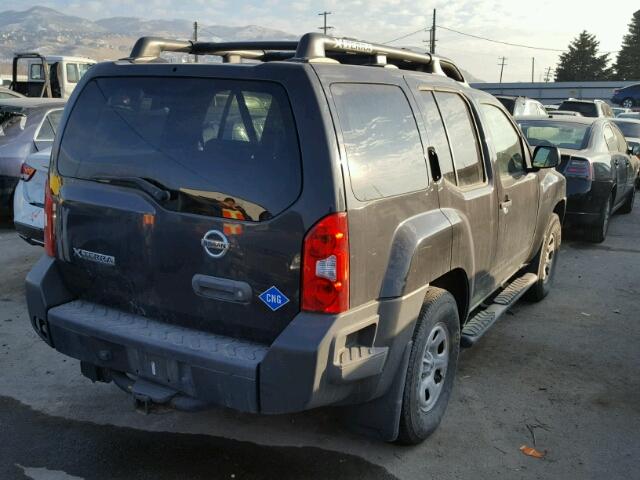 5N1AN08W76C539524 - 2006 NISSAN XTERRA OFF GRAY photo 4