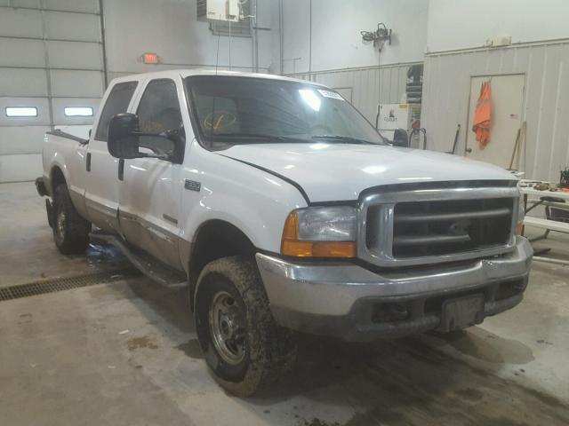 1FTSW31F7YEA03682 - 2000 FORD F350 SRW S WHITE photo 1