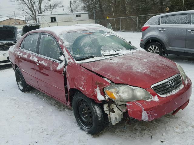 1NXBR32EX7Z855294 - 2007 TOYOTA COROLLA CE RED photo 1