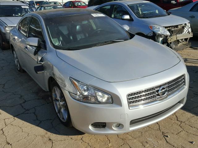 1N4AA51E49C835397 - 2009 NISSAN MAXIMA S SILVER photo 1