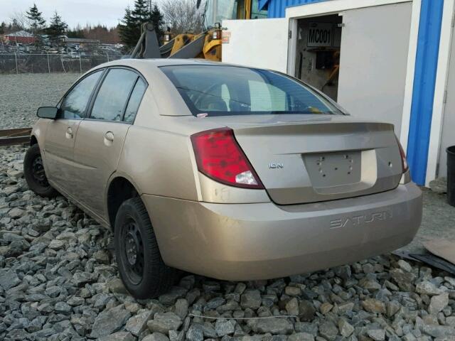 1G8AJ55F56Z175581 - 2006 SATURN ION LEVEL GOLD photo 3