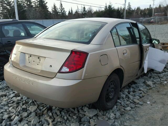 1G8AJ55F56Z175581 - 2006 SATURN ION LEVEL GOLD photo 4