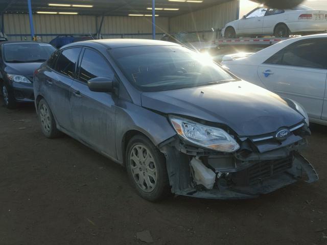 1FAHP3F20CL132595 - 2012 FORD FOCUS SE GRAY photo 1