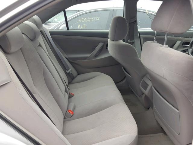4T4BE46K79R088756 - 2009 TOYOTA CAMRY BASE SILVER photo 6