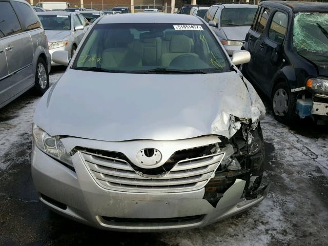 4T4BE46K79R088756 - 2009 TOYOTA CAMRY BASE SILVER photo 7