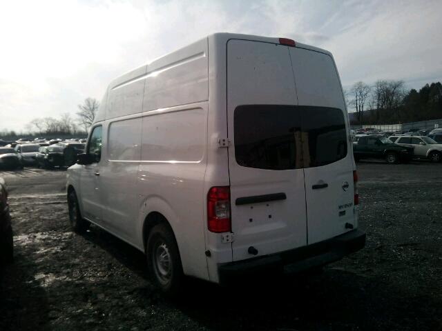 1N6AF0LY6EN106268 - 2014 NISSAN NV 2500 WHITE photo 3