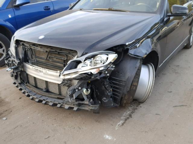 WDDGF4HB9DA856588 - 2013 MERCEDES-BENZ C 250 BLACK photo 9