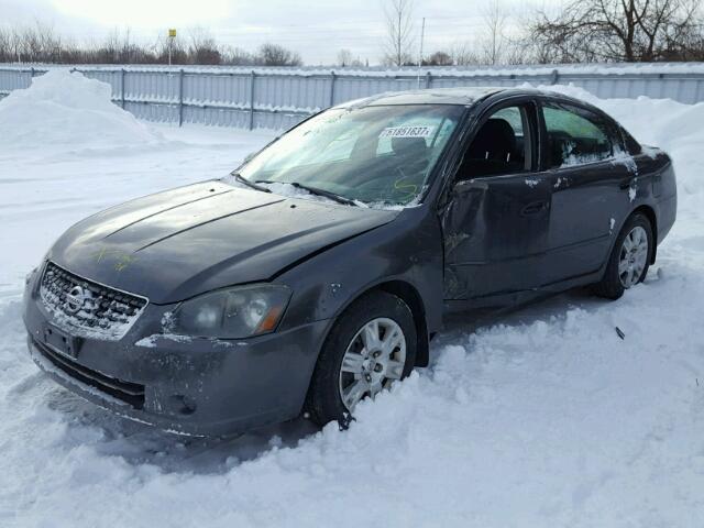 1N4BL11D75C286464 - 2005 NISSAN ALTIMA SE GRAY photo 2