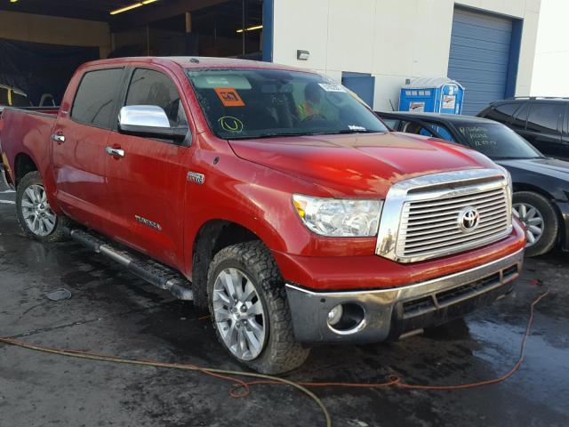5TFHW5F16DX288280 - 2013 TOYOTA TUNDRA CRE RED photo 1