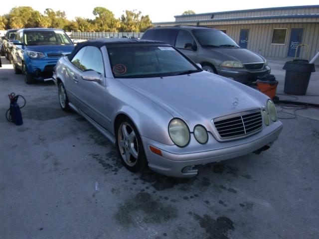 WDBLK70GX3T136389 - 2003 MERCEDES-BENZ CLK 430 SILVER photo 1