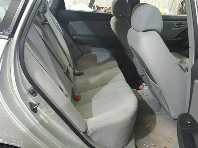 KMHDU46D97U134656 - 2007 HYUNDAI ELANTRA GL SILVER photo 6