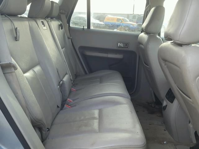 2FMDK48C77BA75512 - 2007 FORD EDGE SEL SILVER photo 6