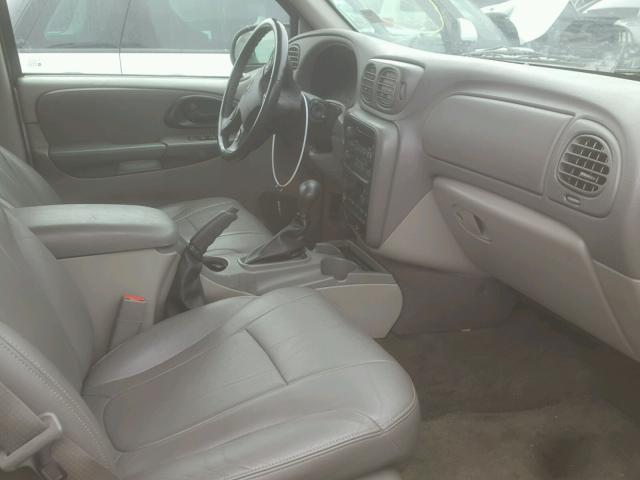 1GNDS13S922126340 - 2002 CHEVROLET TRAILBLAZE TAN photo 5