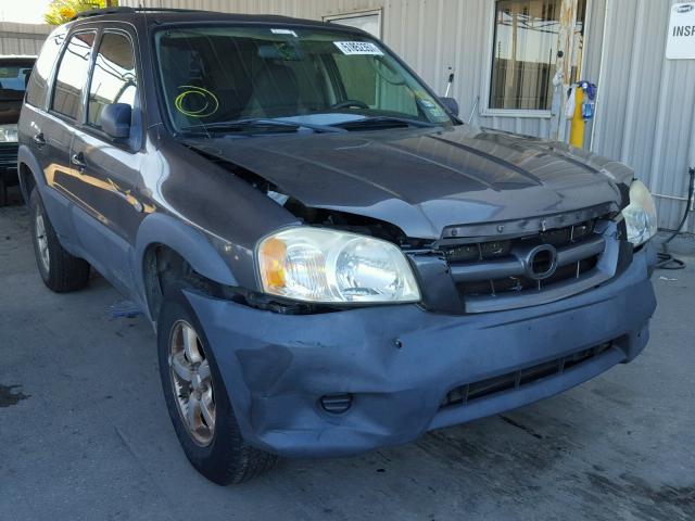 4F2YZ02Z35KM63735 - 2005 MAZDA TRIBUTE I GRAY photo 1