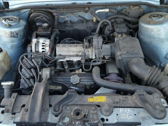 1G3AL54N7N6356075 - 1992 OLDSMOBILE CUTLASS CI BLUE photo 7