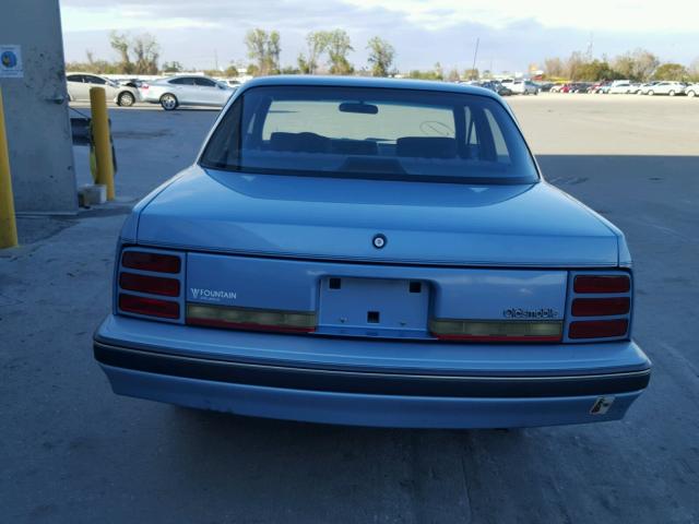 1G3AL54N7N6356075 - 1992 OLDSMOBILE CUTLASS CI BLUE photo 9