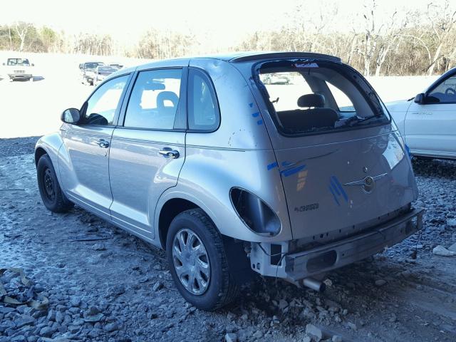 3A8FY48B88T112276 - 2008 CHRYSLER PT CRUISER SILVER photo 3