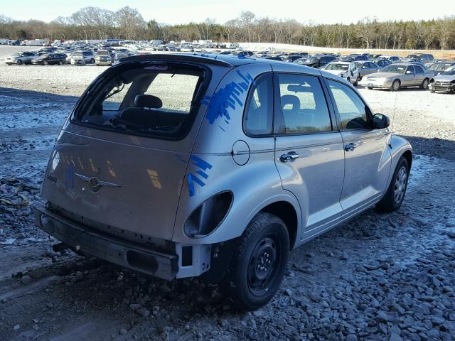 3A8FY48B88T112276 - 2008 CHRYSLER PT CRUISER SILVER photo 4