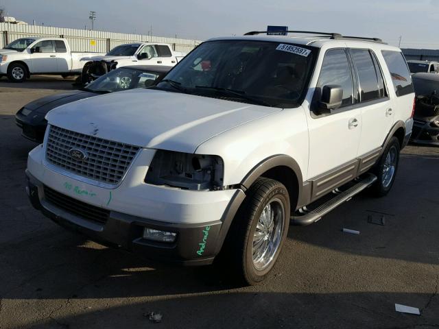 1FMPU15L64LB50612 - 2004 FORD EXPEDITION WHITE photo 2