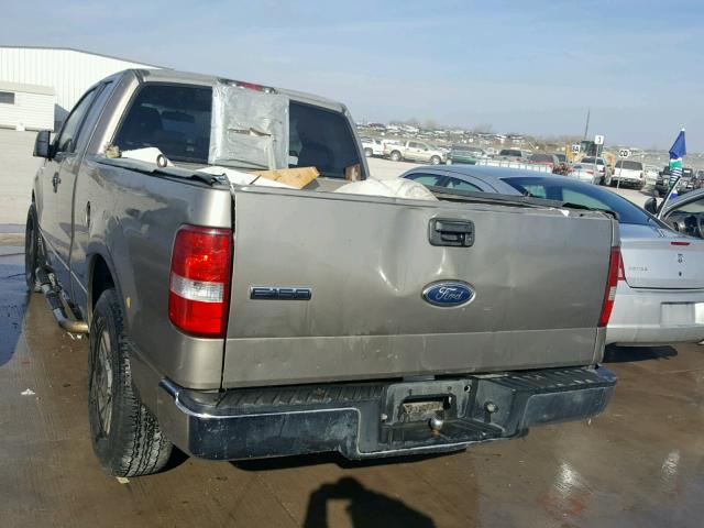 1FTRX12W84NB98605 - 2004 FORD F150 TAN photo 3