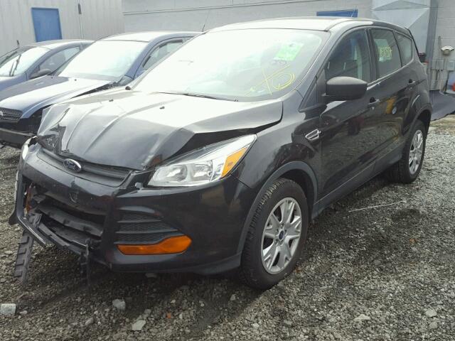 1FMCU0F7XDUC48756 - 2013 FORD ESCAPE S BLACK photo 2