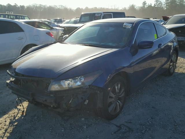 1HGCS12338A018889 - 2008 HONDA ACCORD LX- BLUE photo 2