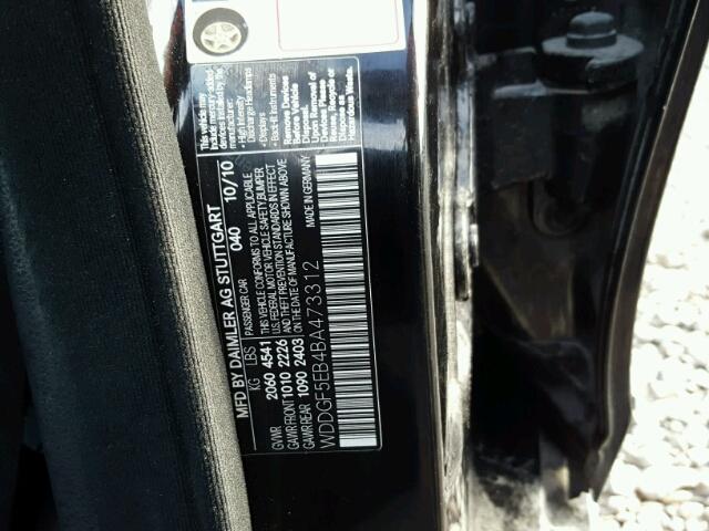 WDDGF5EB4BA473312 - 2011 MERCEDES-BENZ C 300 黑色 照片 10