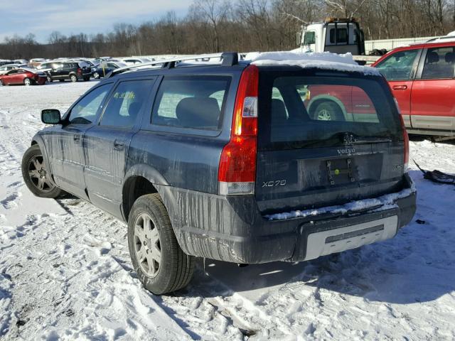 YV4SZ592161227343 - 2006 VOLVO XC70 BLUE photo 3