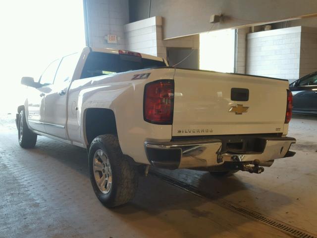 3GCUKSEC8EG131741 - 2014 CHEVROLET SILVERADO WHITE photo 3