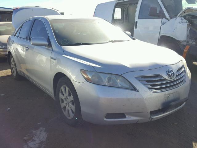 4T1BB46K58U037306 - 2008 TOYOTA CAMRY HYBR SILVER photo 1