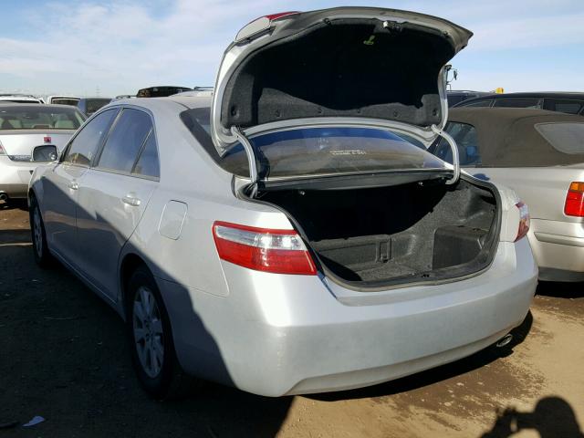 4T1BB46K58U037306 - 2008 TOYOTA CAMRY HYBR SILVER photo 3