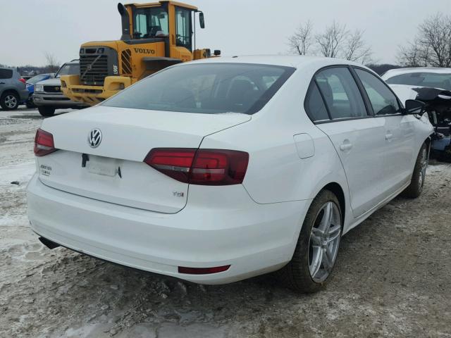 3VW167AJ4GM289424 - 2016 VOLKSWAGEN JETTA S WHITE photo 4