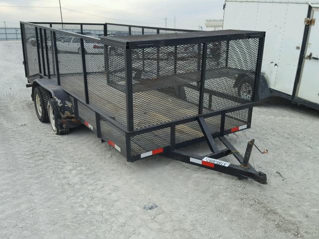 B1LL0FSALE5185309 - 1995 UTILITY TRAILER BLACK photo 1