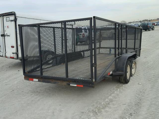 B1LL0FSALE5185309 - 1995 UTILITY TRAILER BLACK photo 4